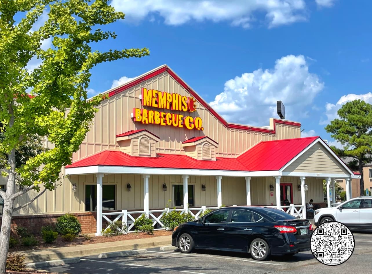 Storefront of Memphis Barbecue Co. in Horn Lake