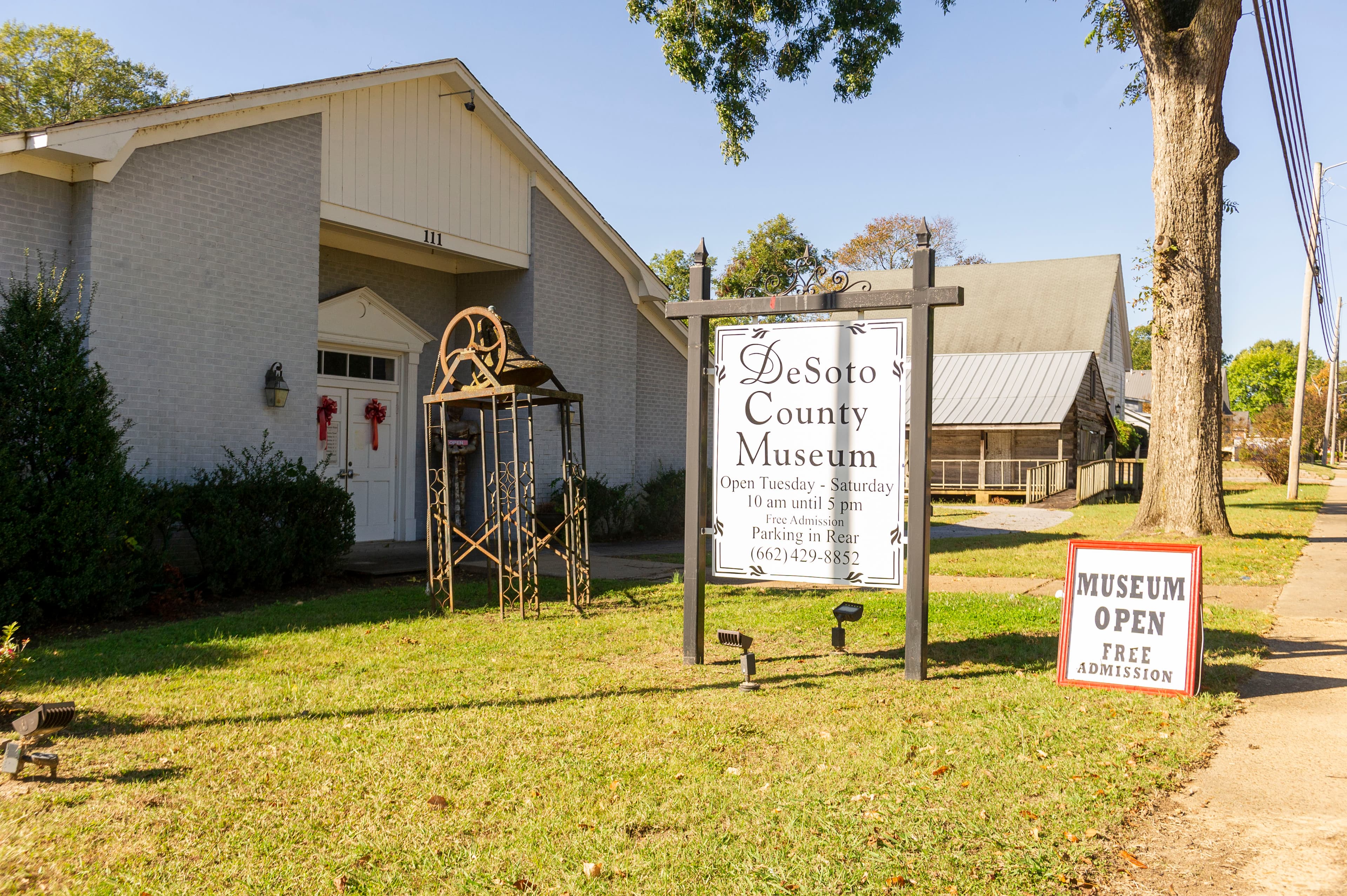 DeSoto County Museum in Hernando