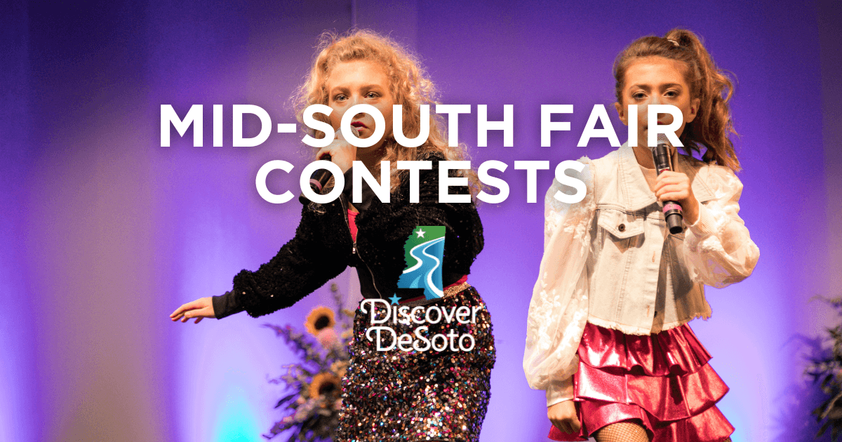 Mid-South Fair youth talent participants singing on stage