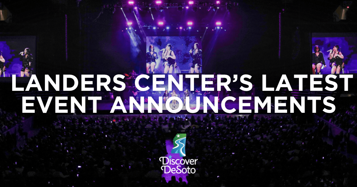 Concert crowd at Landers Center in Southaven, Mississippi