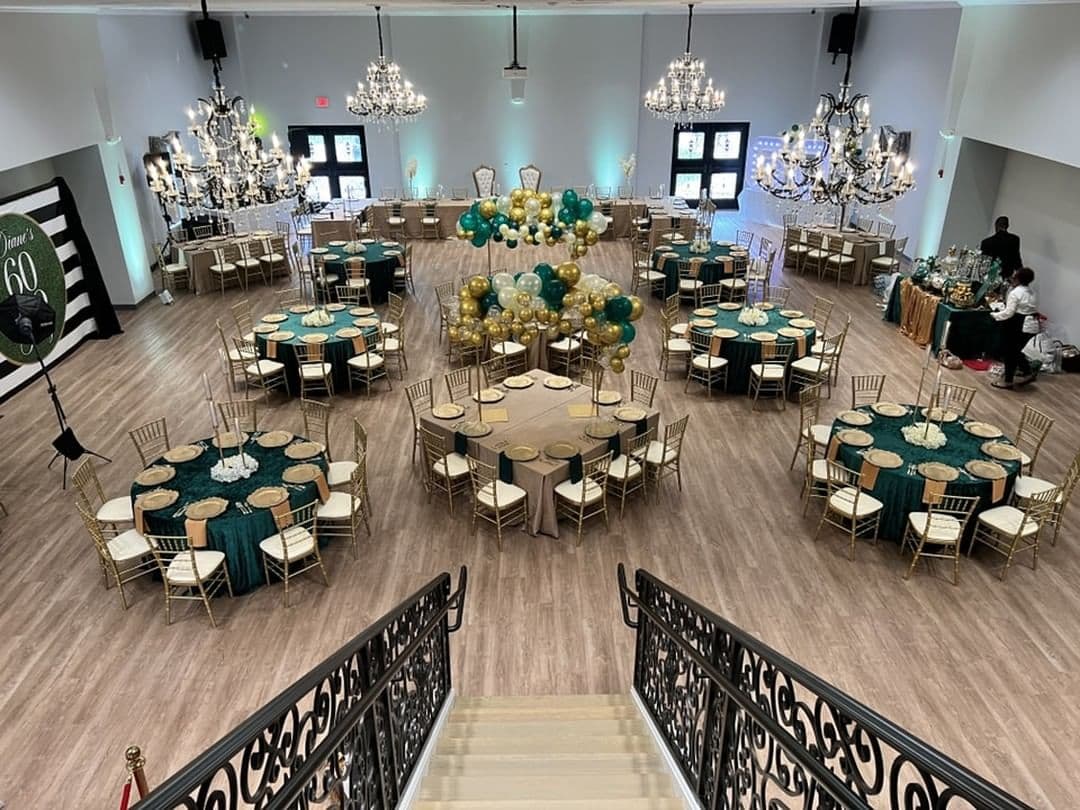 Elegant event setup at Southern Elegance Events in Southaven